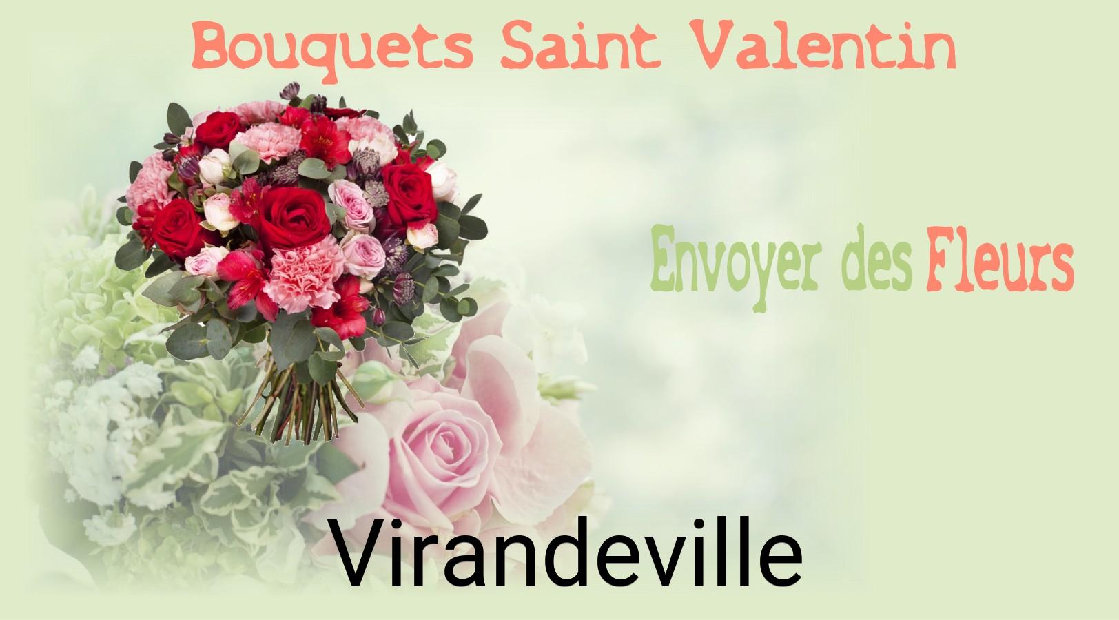 Roses de Saint-Valentin livrées à Virandeville